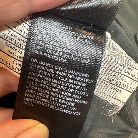 The North Face Jenison Jacket Mens Size Large Black Waterproof Hiking Camping - Picture 6 of 11